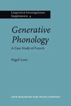 Love |  Generative Phonology | eBook | Sack Fachmedien