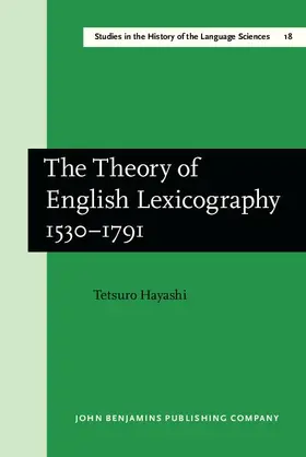 Hayashi |  The Theory of English Lexicography 1530–1791 | eBook | Sack Fachmedien