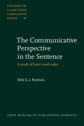 Panhuis |  The Communicative Perspective in the Sentence | eBook | Sack Fachmedien