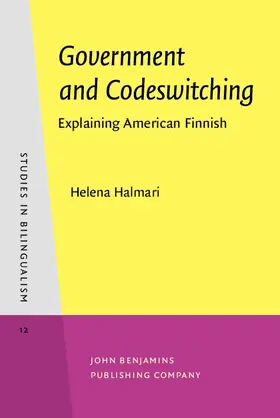 Halmari |  Government and Codeswitching | eBook | Sack Fachmedien