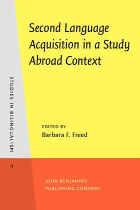 Freed |  Second Language Acquisition in a Study Abroad Context | eBook | Sack Fachmedien