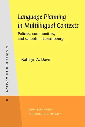 Davis |  Language Planning in Multilingual Contexts | eBook | Sack Fachmedien