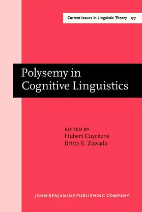 Cuyckens / Zawada |  Polysemy in Cognitive Linguistics | eBook | Sack Fachmedien