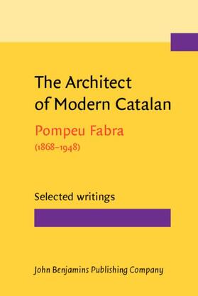 Fabra / Costa Carreras |  The Architect of Modern Catalan | eBook | Sack Fachmedien