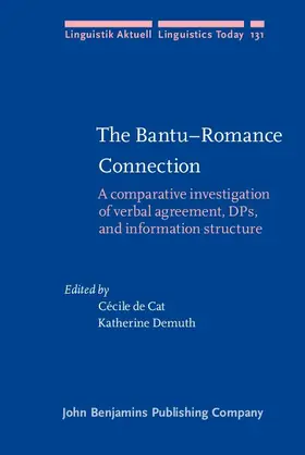 De Cat / Demuth |  The Bantu–Romance Connection | eBook | Sack Fachmedien