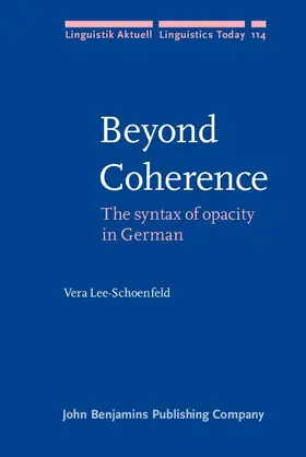 Lee-Schoenfeld |  Beyond Coherence | eBook | Sack Fachmedien