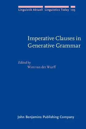 Wurff |  Imperative Clauses in Generative Grammar | eBook | Sack Fachmedien