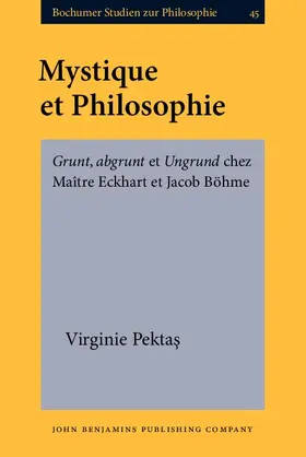 Pektas |  Mystique et Philosophie | eBook | Sack Fachmedien