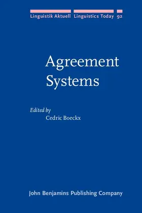 Boeckx |  Agreement Systems | eBook | Sack Fachmedien