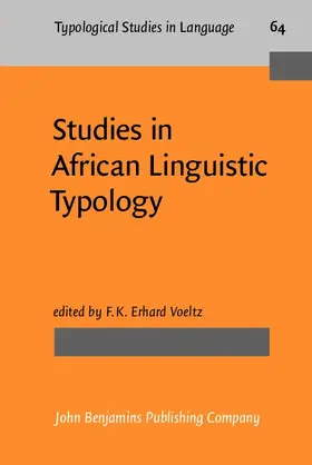 Voeltz |  Studies in African Linguistic Typology | eBook | Sack Fachmedien