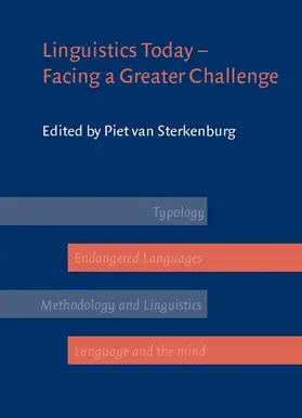 Sterkenburg |  Linguistics Today – Facing a Greater Challenge | eBook | Sack Fachmedien