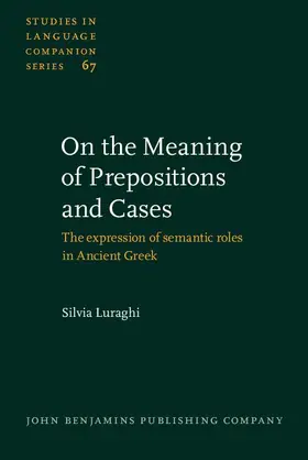 Luraghi |  On the Meaning of Prepositions and Cases | eBook | Sack Fachmedien