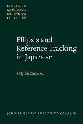 Nariyama |  Ellipsis and Reference Tracking in Japanese | eBook | Sack Fachmedien