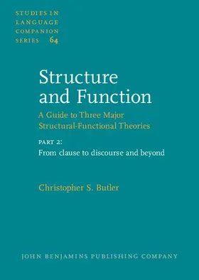 Butler |  Structure and Function &#8211; A Guide to Three Major Structural-Functional Theories | eBook | Sack Fachmedien