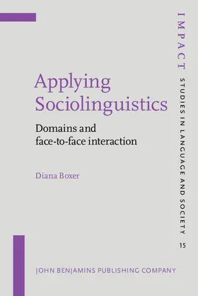 Boxer | Applying Sociolinguistics | E-Book | sack.de