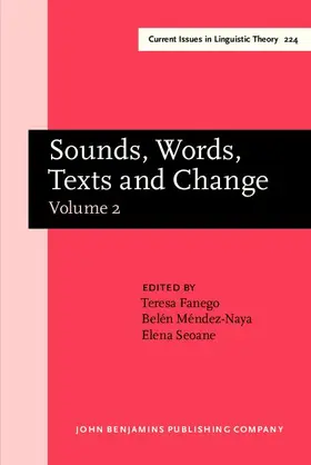 Fanego / Méndez-Naya / Seoane |  Sounds, Words, Texts and Change | eBook | Sack Fachmedien