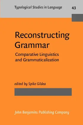 Gildea |  Reconstructing Grammar | eBook | Sack Fachmedien
