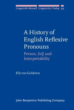 Gelderen |  A History of English Reflexive Pronouns | eBook | Sack Fachmedien