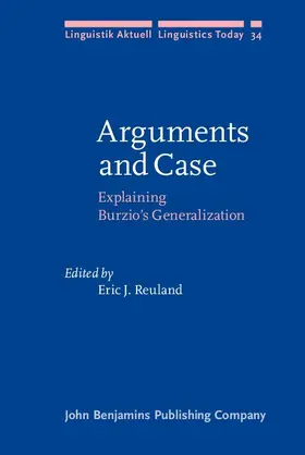 Reuland |  Arguments and Case | eBook | Sack Fachmedien
