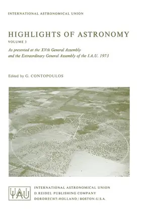Contopoulos |  Highlights of Astronomy | Buch |  Sack Fachmedien