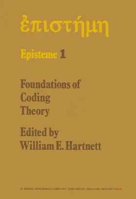 Hartnett |  Foundations of Coding Theory | Buch |  Sack Fachmedien