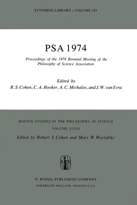 Cohen / van Evra / Hooker |  PSA 1974 | Buch |  Sack Fachmedien