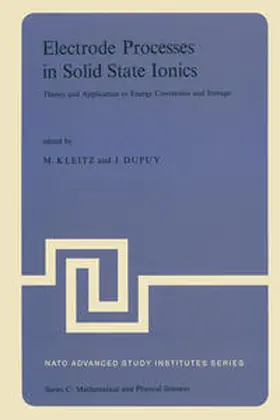 Dupuy / Kleitz |  Electrode Processes in Solid State Ionics | Buch |  Sack Fachmedien