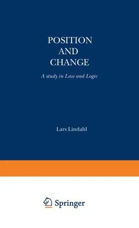 Lindahl |  Position and Change | Buch |  Sack Fachmedien