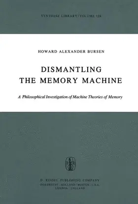 Bursen |  Dismantling the Memory Machine | Buch |  Sack Fachmedien