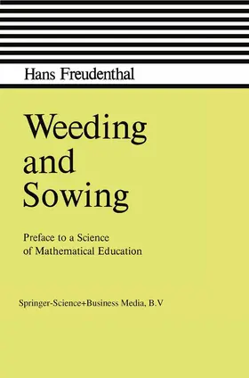 Freudenthal |  Weeding and Sowing | Buch |  Sack Fachmedien