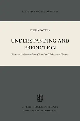 Nowak |  Understanding and Prediction | Buch |  Sack Fachmedien