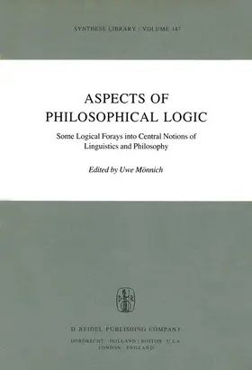 Mönnich |  Aspects of Philosophical Logic | Buch |  Sack Fachmedien