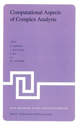 Werner / Wuytack / Ng |  Computational Aspects of Complex Analysis | Buch |  Sack Fachmedien