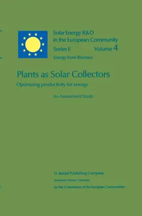 Coombs / Chartier / Hall |  Plants as Solar Collectors: Optimizing Productivity for Energy | Buch |  Sack Fachmedien