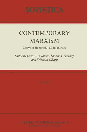 O'Rourke / Blakeley / Rapp |  Contemporary Marxism | Buch |  Sack Fachmedien