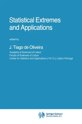 Tiago de Oliveira |  Statistical Extremes and Applications | Buch |  Sack Fachmedien