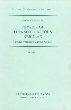 Aller |  Physics of Thermal Gaseous Nebulae | Buch |  Sack Fachmedien