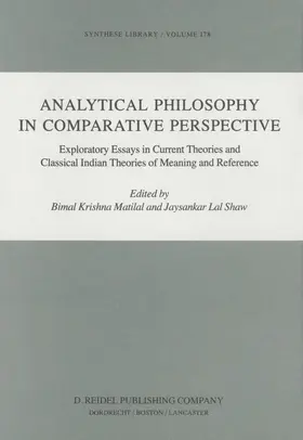 Lal Shaw / Matilal |  Analytical Philosophy in Comparative Perspective | Buch |  Sack Fachmedien