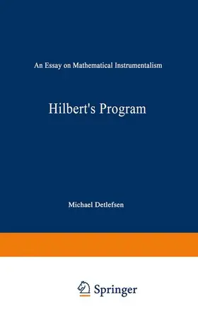 Detlefsen |  Hilbert's Program | Buch |  Sack Fachmedien