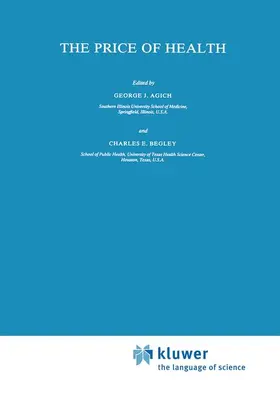 Agich / Begley |  The Price of Health | Buch |  Sack Fachmedien