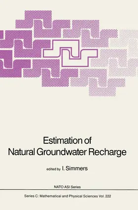 Simmers |  Estimation of Natural Groundwater Recharge | Buch |  Sack Fachmedien