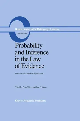 Green / Tillers |  Probability and Inference in the Law of Evidence | Buch |  Sack Fachmedien