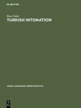 Nash |  Turkish Intonation | Buch |  Sack Fachmedien