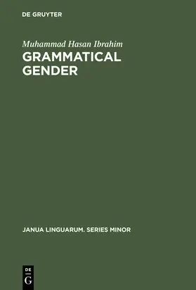 Ibrahim |  Grammatical Gender | Buch |  Sack Fachmedien