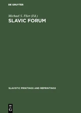Flier |  Slavic Forum | Buch |  Sack Fachmedien