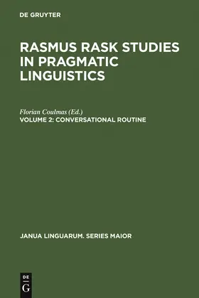 Coulmas | Conversational Routine | Buch | 978-90-279-3098-9 | sack.de