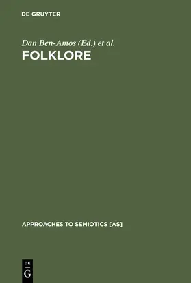 Goldstein / Ben-Amos | Folklore | Buch | 978-90-279-3143-6 | sack.de
