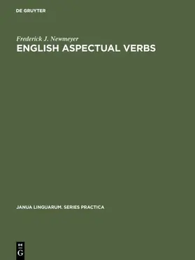 Newmeyer |  English Aspectual Verbs | Buch |  Sack Fachmedien