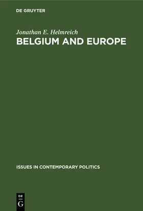 Helmreich |  Belgium and Europe | Buch |  Sack Fachmedien
