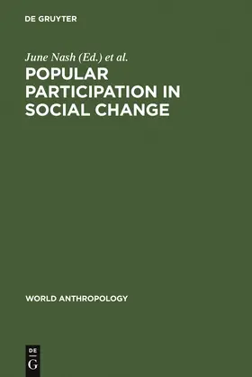 Nash / Hopkins / Dandler |  Popular Participation in Social Change | Buch |  Sack Fachmedien